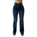 Genevieve High-Rise Flare Jean