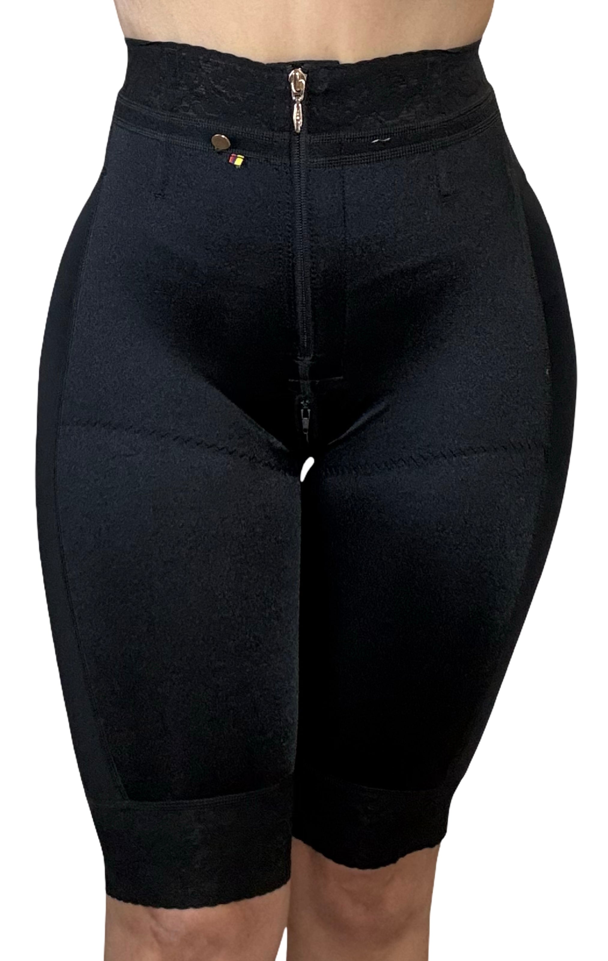 Knee-Length Invisible Capri Shapewear Whith abdominal control and firm support