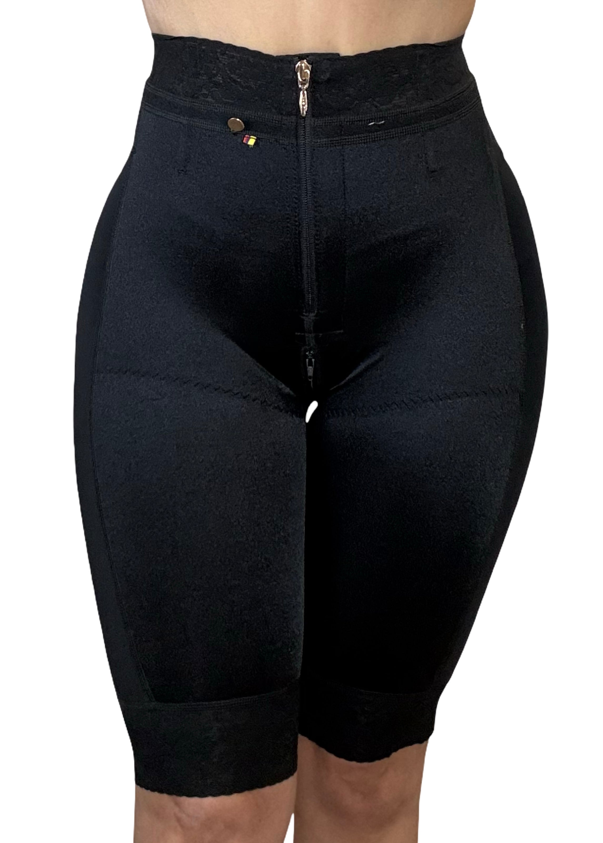 Knee-Length Invisible Capri Shapewear Whith abdominal control and firm support