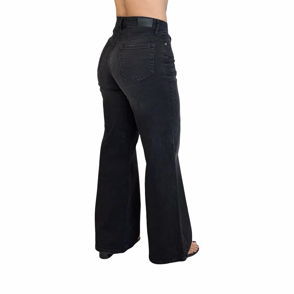 Antonella High Rise Wide Leg Jeans – 30” Inseam