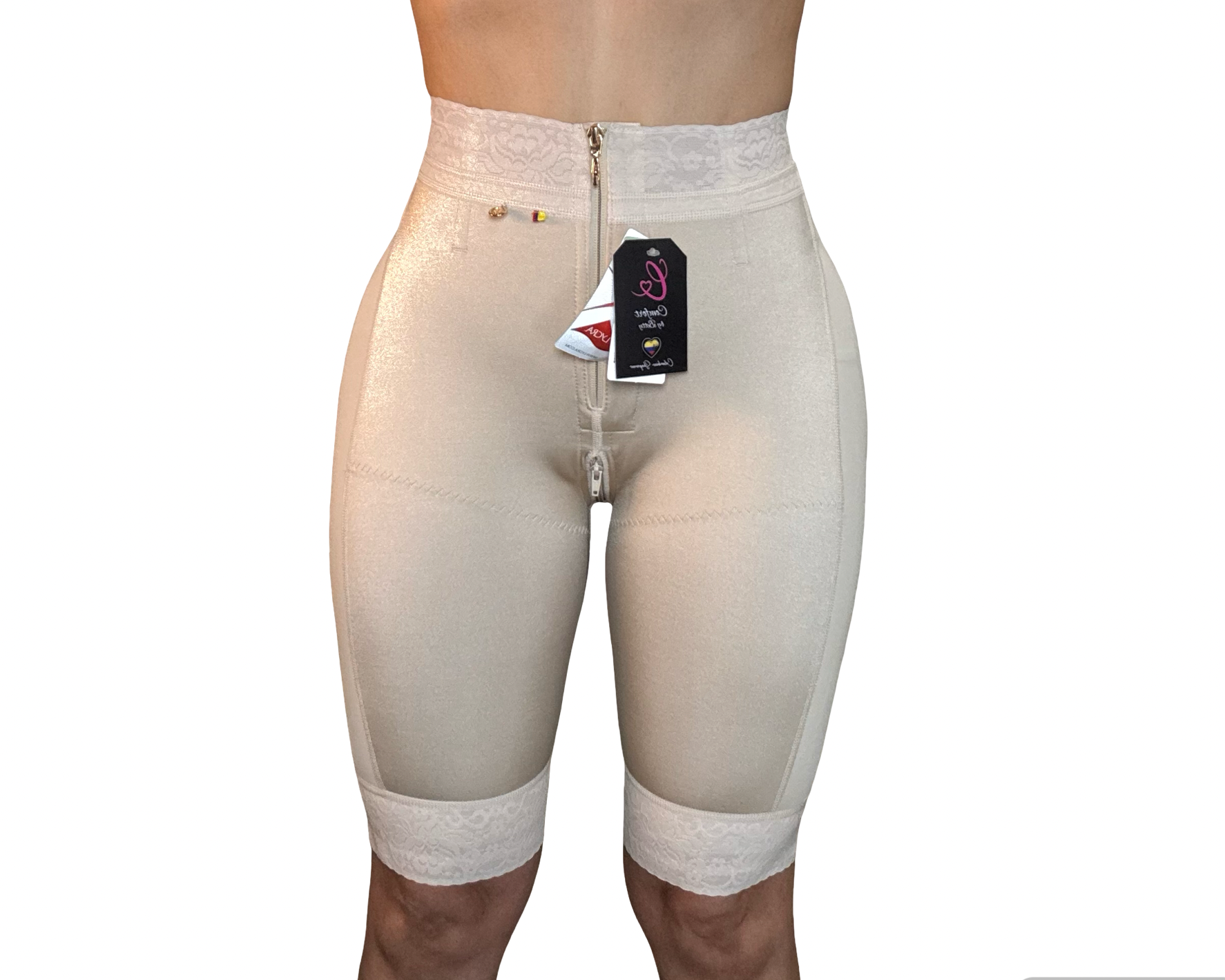 Capri Silueta Invisible – Soporte Abdominal | Front Closure