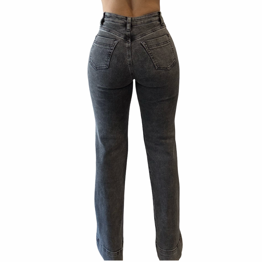 Seraphina High-Rise Flare Jean.