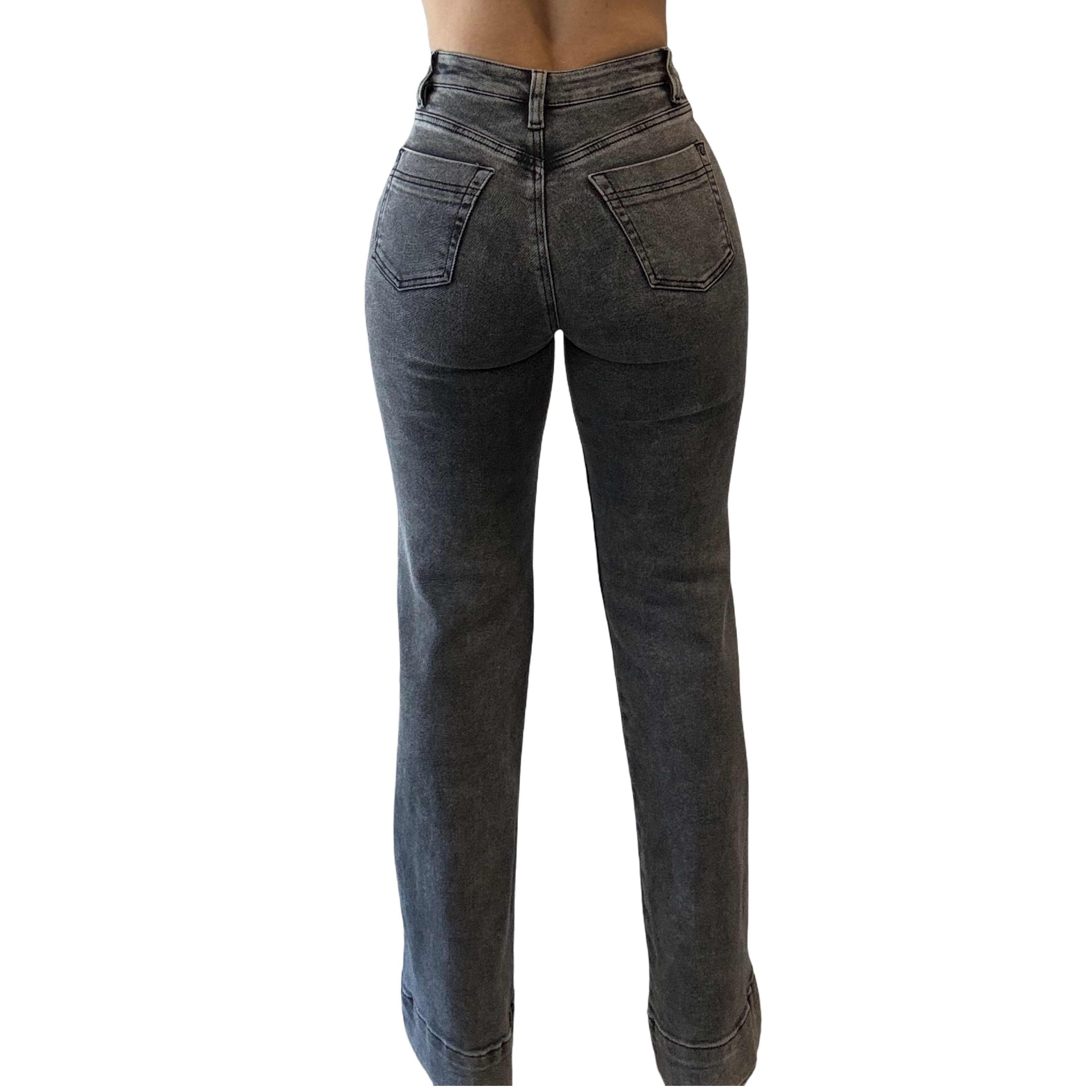 Seraphina High-Rise Flare Jean.