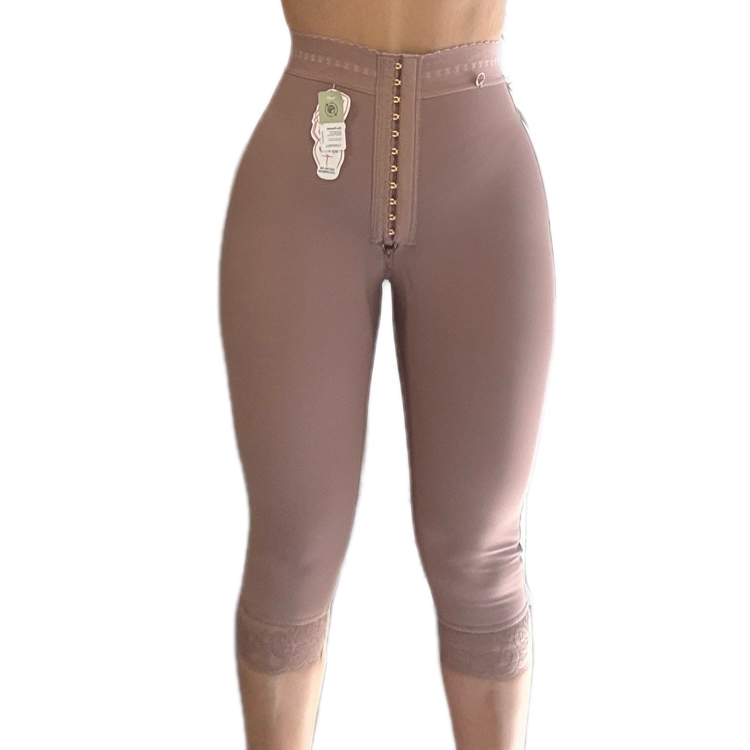 Capri Shapewear – Firm Waist Control, Adjustable Closure, Natural Lift